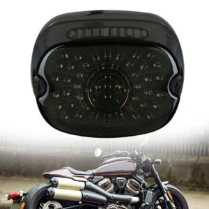 Rear Brake Tail Turn Signals Light Chrome Fit For Harley Sportster 2004-2006 - Picture 1 of 15
