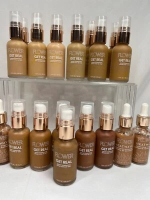 Flower Get Real Serum Foundation YOU CHOOSE Buy More Save & Combine Ship - Image 1 of 3