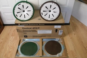 2x Commercial JBL 6.5" Ceiling Tile Speakers in Control 47C/T 2-way 75W " 8 Ohm  - Picture 1 of 8