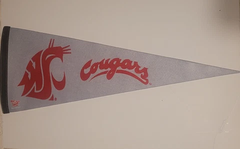 Washington State University Cougars 12"x30" Premium Pennant College Room Decor Cover