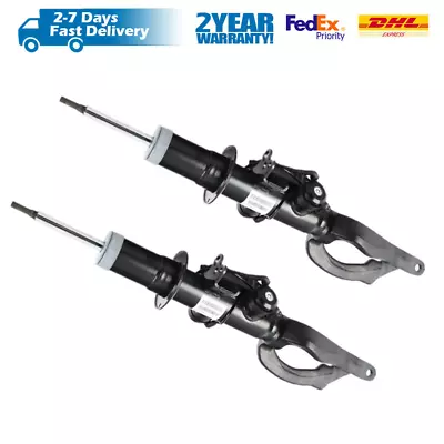 Pair Front Shock Absorbers EDC For BMW F01 F02 F07 F10 F11 550 740Ld 750i xDrive - Image 1 of 4