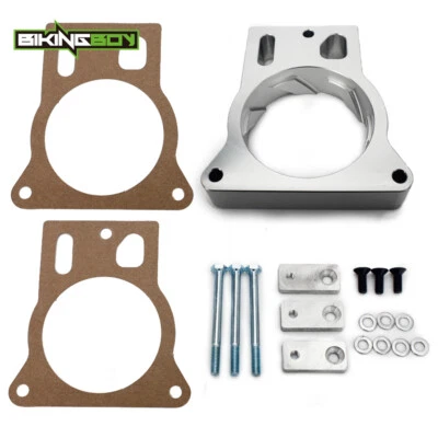 For Chevrolet Throttle Body Spacer Silverado Suburban 1500 4.8L 5.3L 6.0L 99-07 — 第 1/4 张图片