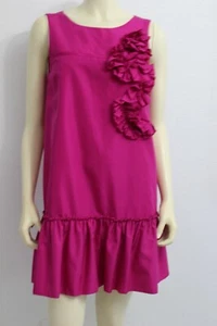 ROBERT RODRIGUEZ Ladies Dress size 6 Hot Pink 100% Silk Great Condition - Picture 1 of 5