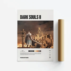 Dark Souls 2 (2014) Video Game Art Poster / Print - Picture 1 of 5
