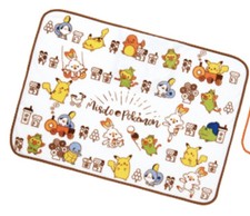 Pokemon × Misdo Blanket 2020 Pikachu Charmander JAPAN Limited NEW