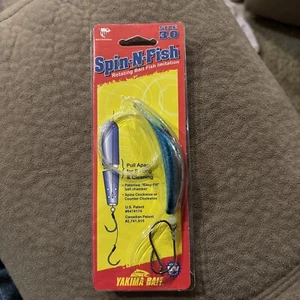YAKIMA BAIT spin-n - fish 3.0 Silver Blue Scale Spinfish Salmon Steelhead - Picture 1 of 1