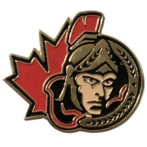 NHL Ottawa Senators Logo Maple Leaf Souvenir Pin - Picture 1 of 2