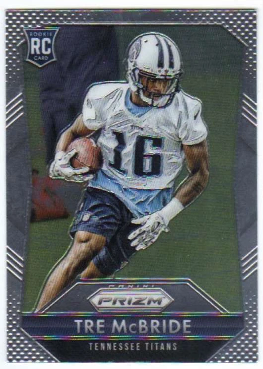 2015 Panini Prizm Football Rookies RC #294 Tre McBride Titans  - Image 1 of 1