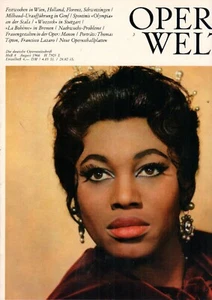 OPERN WELT - Heft 8 1966 - Die Deutsche Opernzeitschrift -  B17579 - Bild 1 von 3