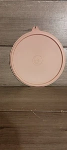 Vintage Tupperware 227 "C" Tab Dusty Rose Ersatzdeckel 6" - Bild 1 von 8
