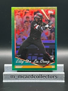 ELLY DE LA CRUZ RC 2024 Topps Archives Green Foil /99 #300 Cincinnati Reds - Picture 1 of 3