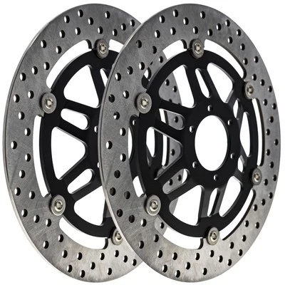 NICHE Front Brake Rotor Set For Honda CBR900RR Interceptor 750 CBR600F3 - Image 1 of 4