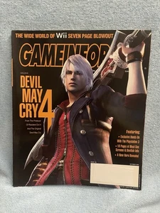 GameInformer Magazine Issue #162 October 2006 - Devil May Cry 4 Cover - Picture 1 of 2