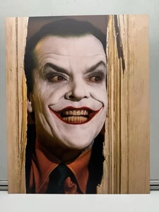 16” X 20” Jack Torrance / The Shining, The Joker, ‘Here’s Johnny’, Printed Sign - Picture 1 of 5