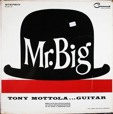 Tony Mottola, Mr. Big: Tony Mottola...Guitar, (LP, Album, Gat), VG+, 3703400080 - Image 1 of 4
