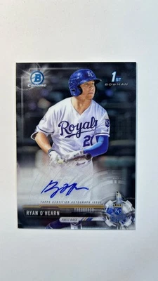 Ryan O'Hearn 2017 Bowman Chrome Prospect Autograph #CPA-ROH - Image 1 of 2
