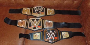 3 WWE Wrestling World Heavyweight Champion Toy Replica Belts WWF 2012,2014,2016 - Bild 1 von 12
