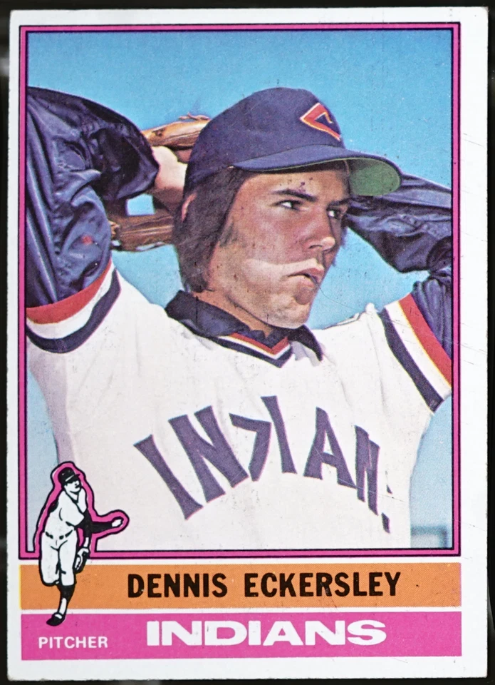 1976 Topps бейсбол Деннис Экерсли #98 VG - Изображение 1 из 1