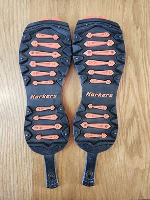 Suela con tachuelas Korkers Ice Trac para mujer talla 7-7,5 para hombre talla 5,5-6 Omnitrax Foto 1 de 4