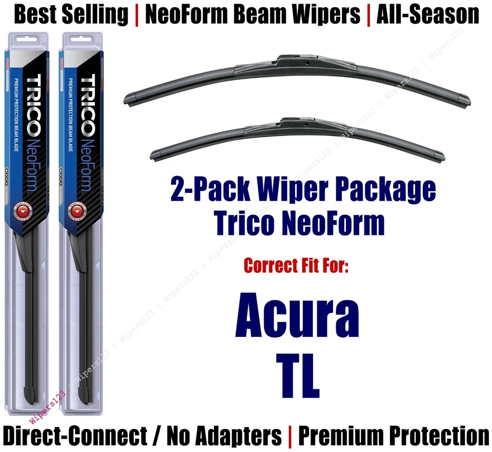 Limpiaparabrisas NeoForm Super Premium 2pk apto para Acura TL 2004-2014 - 16260/190 Foto 1 de 1