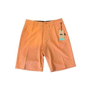 Quiksilver Men OR Ocean Union Amphibian 20" Walking Shorts Orange Size 29 - Picture 1 of 4