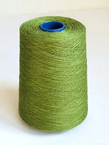 Hilos de tejer y tejer naturales 100 % lino, cono de 1,1 lb/500 gramos, 2 capas - Imagen 1 de 3