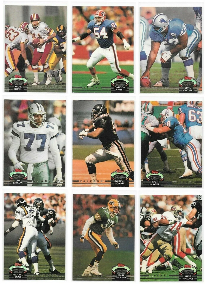 1992 Stadium Club Football Trading Cards / Choose From List #s 1 - 250 / mb15 - Image 1 of 1