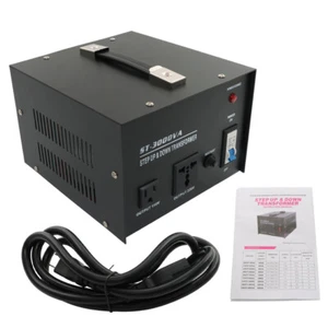 3000W Step Up/Down 220V-110V /110V-220V Voltage Converter Transformer New - Picture 1 of 13