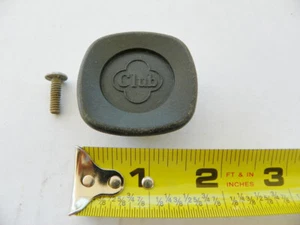VINTAGE CLUB ALUMINUM PAN SKILLET LID REPLACEMENT KNOB, SQUARE STYLE - Picture 1 of 3