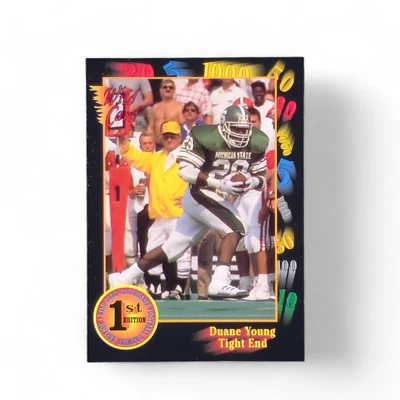 1991 Wild Card Draft - #125 Duane Young (RC) - Image 1 of 2