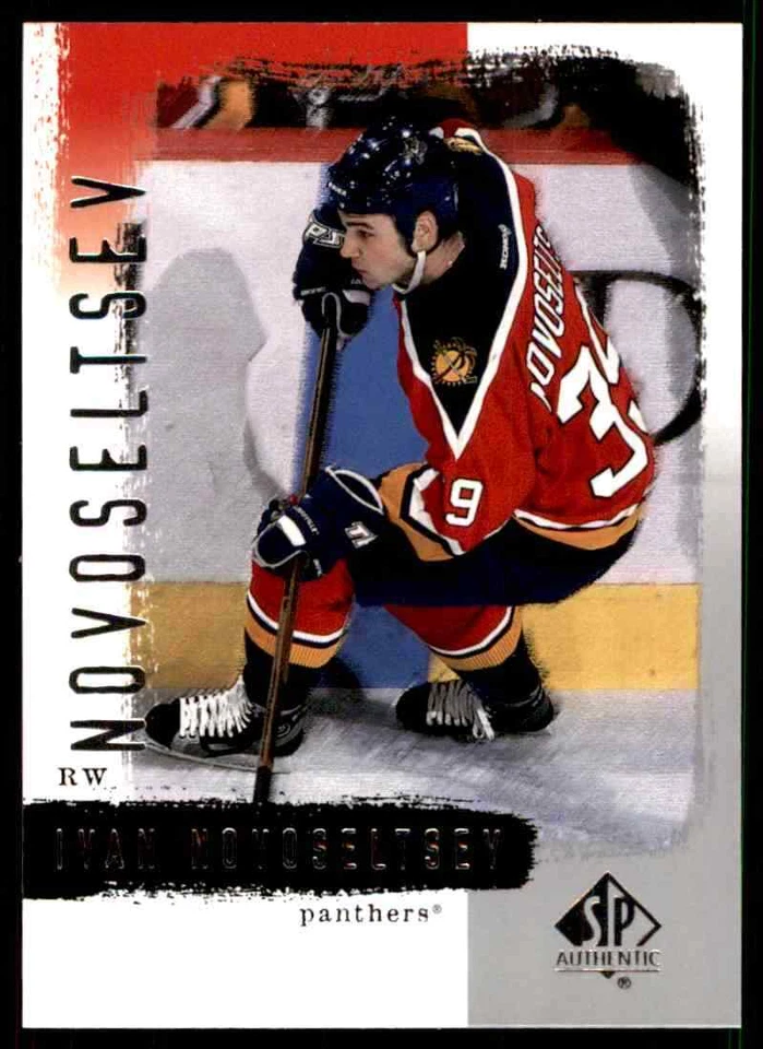 2000-01 Upper Deck SP Authentic Ivan Novoseltsev #40 - Image 1 of 2