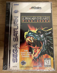 Dragonheart: Fire & Steel (Sega Saturn 1996) brand-new, factory sealed, unopened