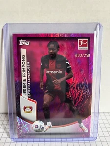 topps jade bundesliga 23/24 JEREMIE FRIMPONG no65   (33/250) - Bild 1 von 2