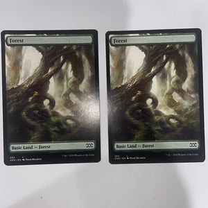 MTG Forest Double Masters 382 X2 Regular Land - Picture 1 of 6