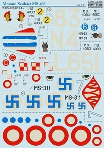 Print Scale 48079 1/48 Morane-Saulnier MS.406 - Picture 1 of 2