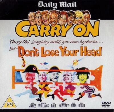  CARRY ON  DON'T LOSE YOUR HEAD -  Sid James*Ken Williams*Joan Sims : PROMO DVD - Image 1 of 2