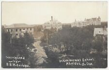 1910 Madison, South Dakota - REAL PHOTO State Normal School - Old Postcard