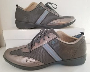 Rockport Casual Gray Silver/Blue Nylon Women Sz 8M APW27349 - Picture 1 of 7