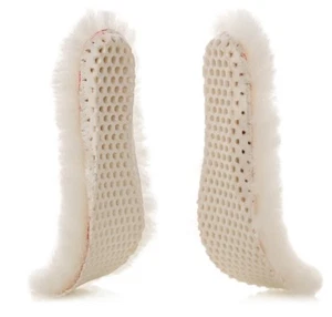 Plantillas de invierno para hombre de piel de oveja genuina de lana de cordero amortiguación de piel de oveja panal - Imagen 1 de 12