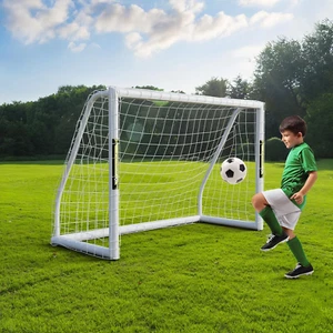 Soccer Goal Backyard 12X6Ft/10×6.5Ft/8X6Ft/8X5Ft/6X4Ft Soccer Net with Carry Bag - Picture 1 of 7