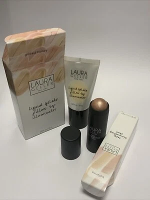 Laura Geller Gelato Illuminator Gilded Honey- 25ml & Ballerina Illuminator Set - Image 1 of 4