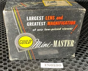 Craftsmen's Guild Mini-Master Slide Viewer Original Box Hollywood CA USA IN6130 - Picture 1 of 9