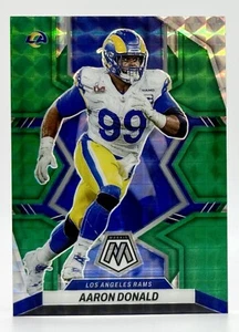 2022 Panini Mosaic Green #112 Aaron Donald Los Angeles Rams - Picture 1 of 2