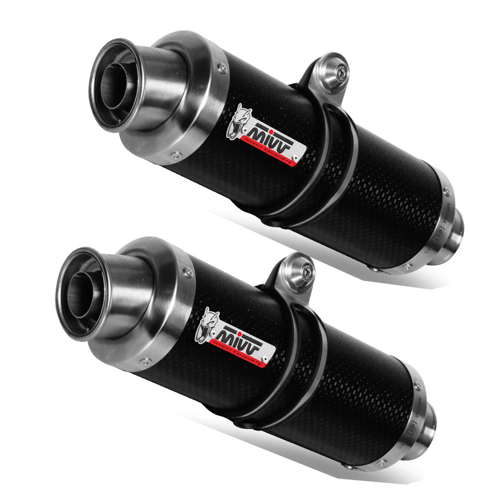 Mivv Ducati Monster 750 2002 02 Escape Moto Silenciador Gp Carbonio Foto 1 de 1