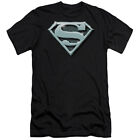 Superman Chrome Shield DC Comics Licensed Adult T-Shirt