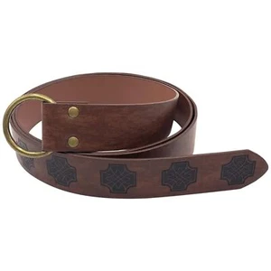 Mittelalter keltischer Knoten geprägt Gürtel Ritter Ring Gürtel COSPLAY Bühne Requisite - Bild 1 von 3