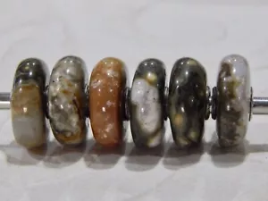 TROLLBEADS LE Ocean Jasper BEAD #5 VERY RARE 2014 EARTHY & HTF (ONE BEAD) NEW! - Picture 1 of 23