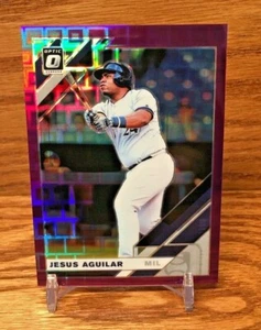 JESUS AGUILAR Pandora Purple Prizm /99 | 2019 FOTL Optic BREWERS SP - Bild 1 von 2