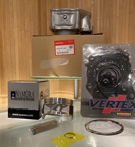 2009-2024 HONDA TRX420 RANCHER Top End Rebuild Kit / Cylinder + Piston + Gaskets - Imagen 1 de 5