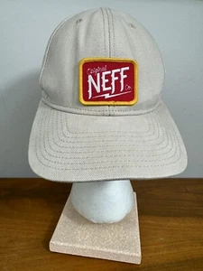 Original NEFF Tan Adjustable Snapback Cotton Hat - Picture 1 of 13